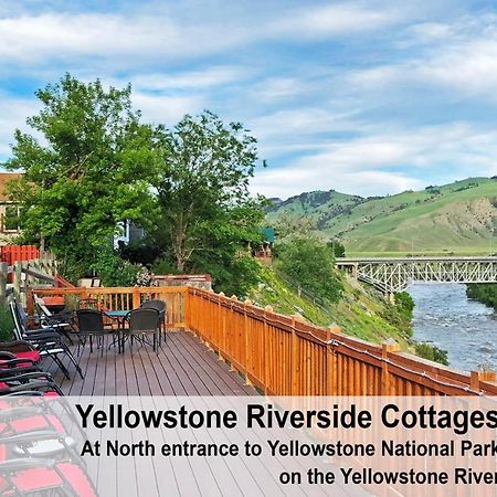 Yellowstone Riverside Cottages Gardiner Eksteriør bilde