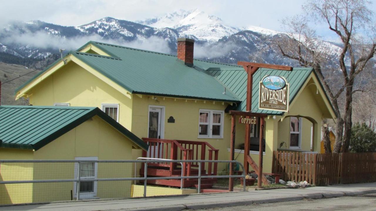 Yellowstone Riverside Cottages Gardiner Eksteriør bilde